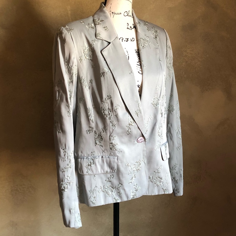Soft Green Blazer Size 12
